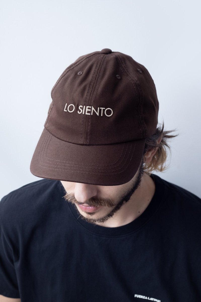Boné LO SIENTO marrom - Image 3