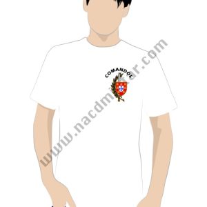 Tshirts de Algodão e Técnicas Comandos Modelo 31