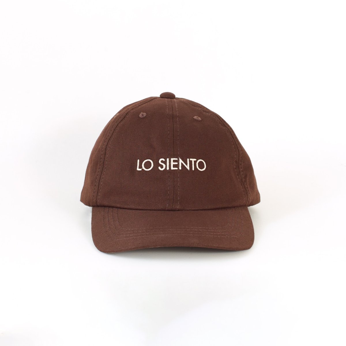 Boné LO SIENTO marrom - Image 2