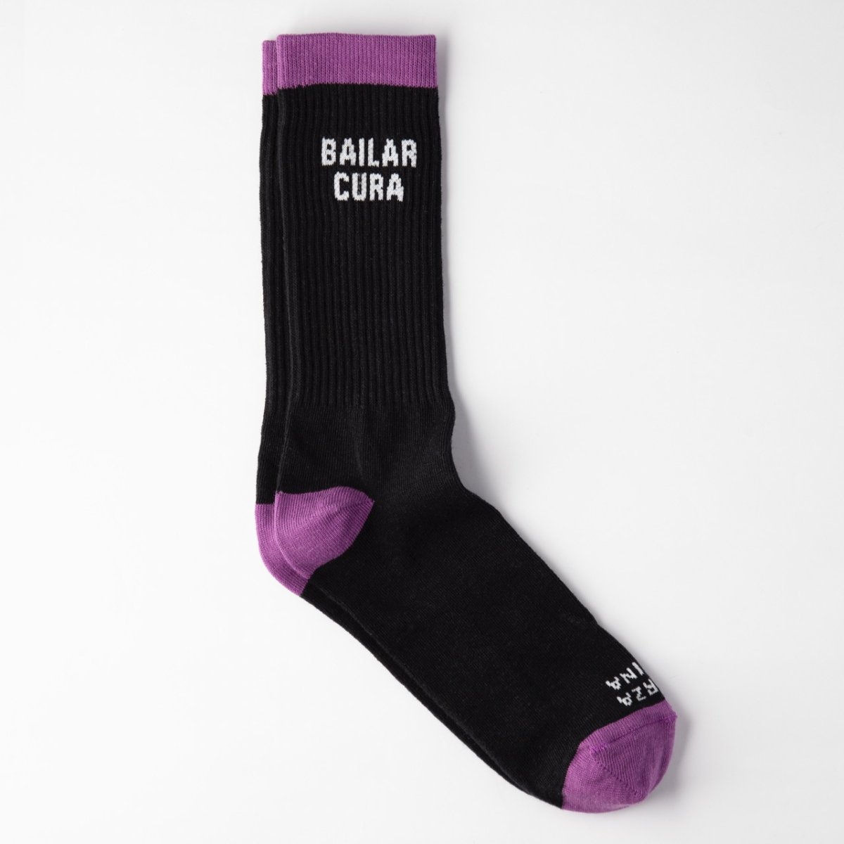 Meia BAILAR CURA preto e roxo - Image 2