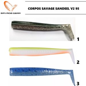 Corpos Savage Gear Sandeel V2 Tail 95 /unidade