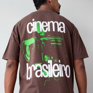 Camisetão CINEMA BRASILEIRO marrom