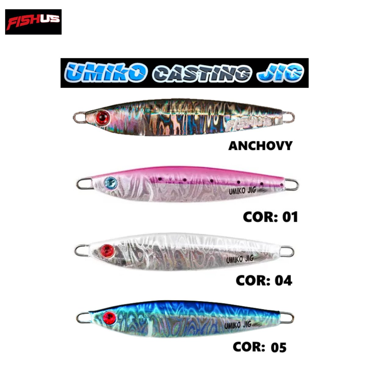 Jig Fishus Umiko Casting 20gr - Image 2
