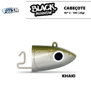 Cabeçote Fiish Black Minnow Nrº 3