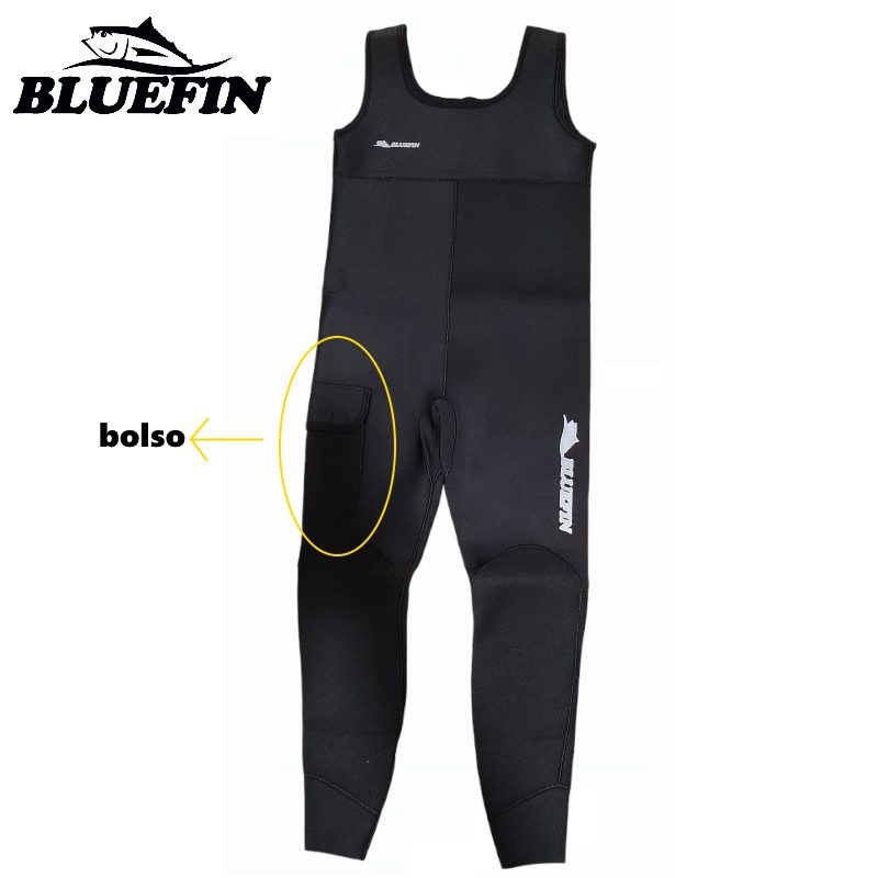 Calça neoprene 3.5mm Bluefin com alça e bolso - Image 2