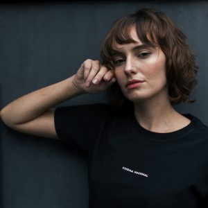 Camiseta CINEMA NACIONAL preto