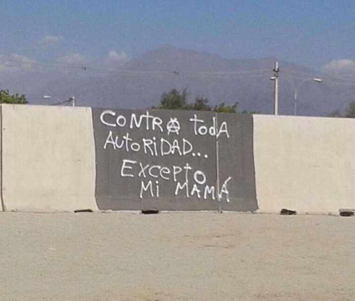 Camiseta manga longa CONTRA TODA AUTORIDAD EXCEPTO MI MAMÁ branco - Image 9