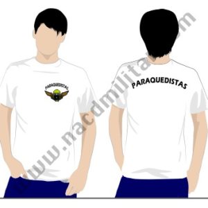 Tshirts de Algodão e Técnicas Paraquedistas Modelo 11