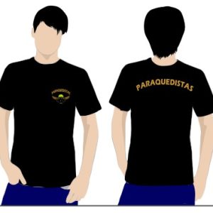 Tshirts de Algodão e Técnicas – Paraquedistas – Modelo 6