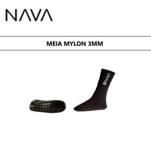 Meias Nava Nylon 3mm Tam L