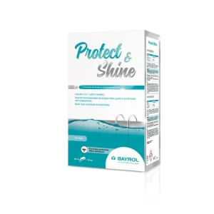 Protetor da piscina e clarificante da água Protect & Shine líquido