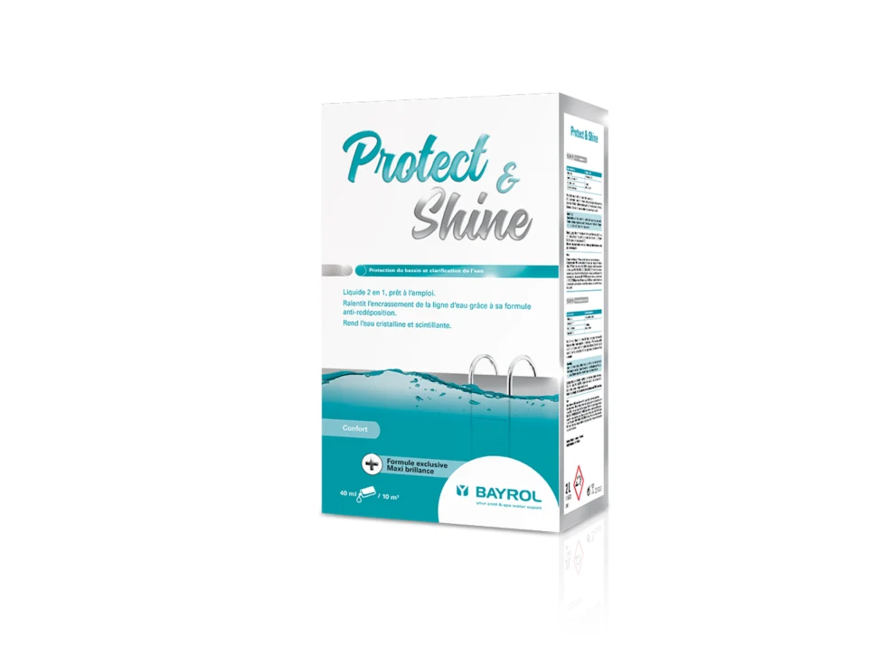 Protetor da piscina e clarificante da água Protect & Shine líquido - Image 2