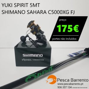 Yuki Spirit 5mt + Sahara C5000 XG FJ