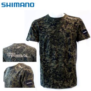 T-Shirt Shimano Tribal verde