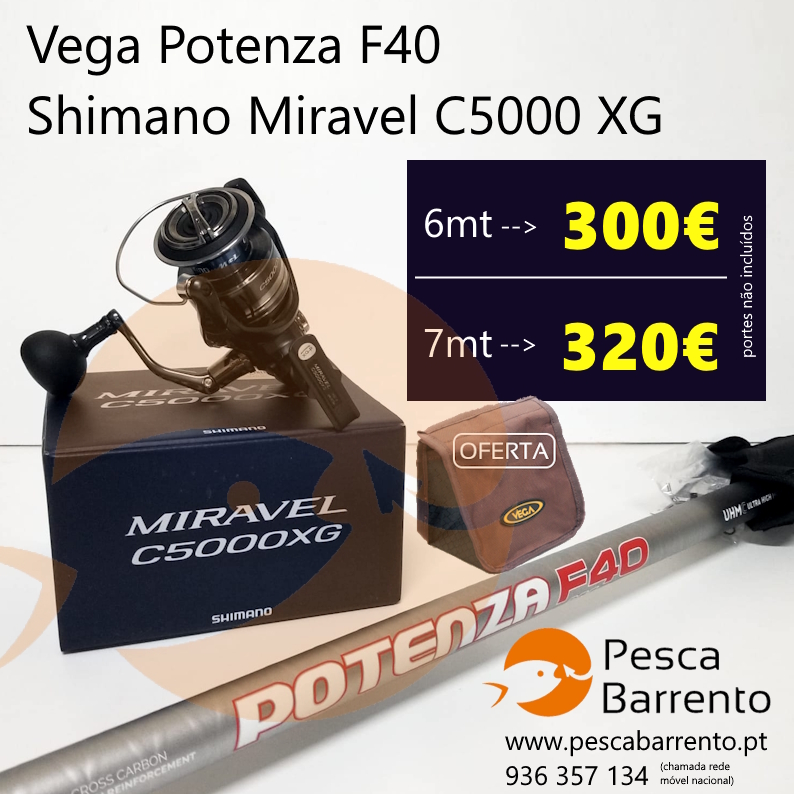 7mt Vega Potenza F40 + Shimano Miravel C5000 XG - Image 2